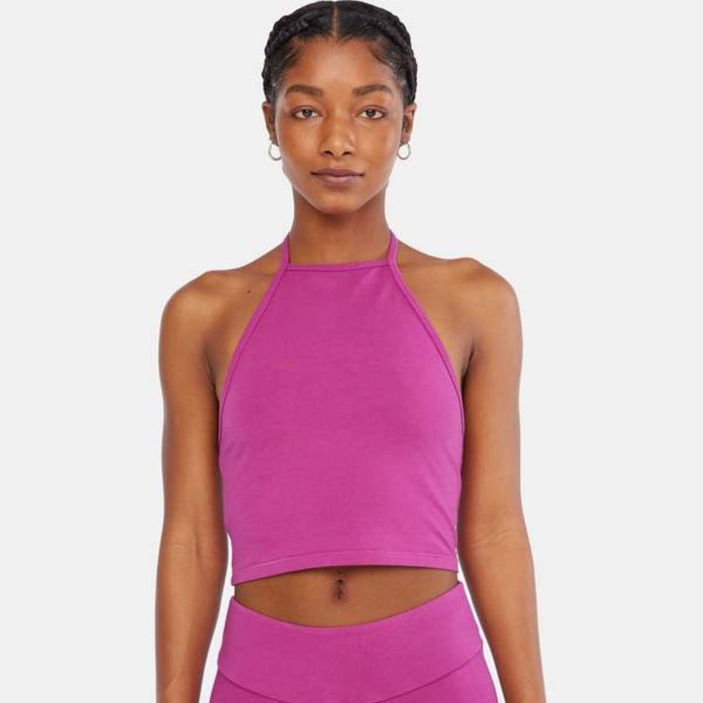 NOT FOR SALE - ISO Lacausa Veda Halter Top in Dragonfruit Size Small!